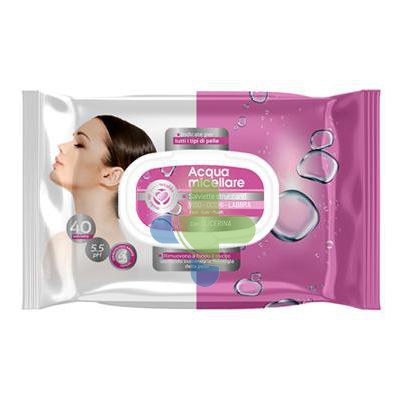 Setablu salviette struccanti acqua micellare 40 pezzi