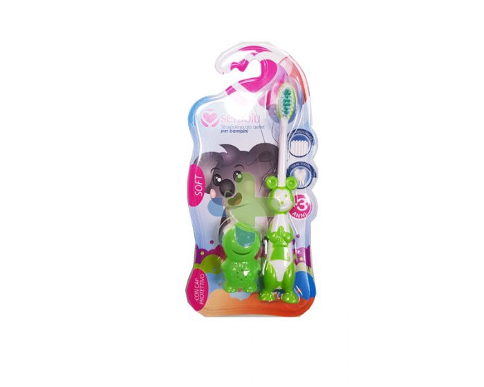 Spazzolino baby koala coperchio incluso