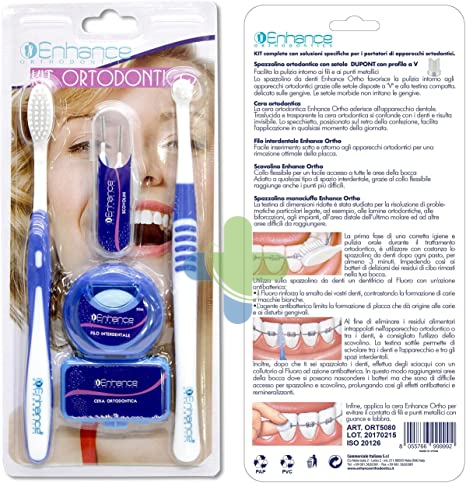 Enhance Kit Pulizia Ortodontico 1 confezione
