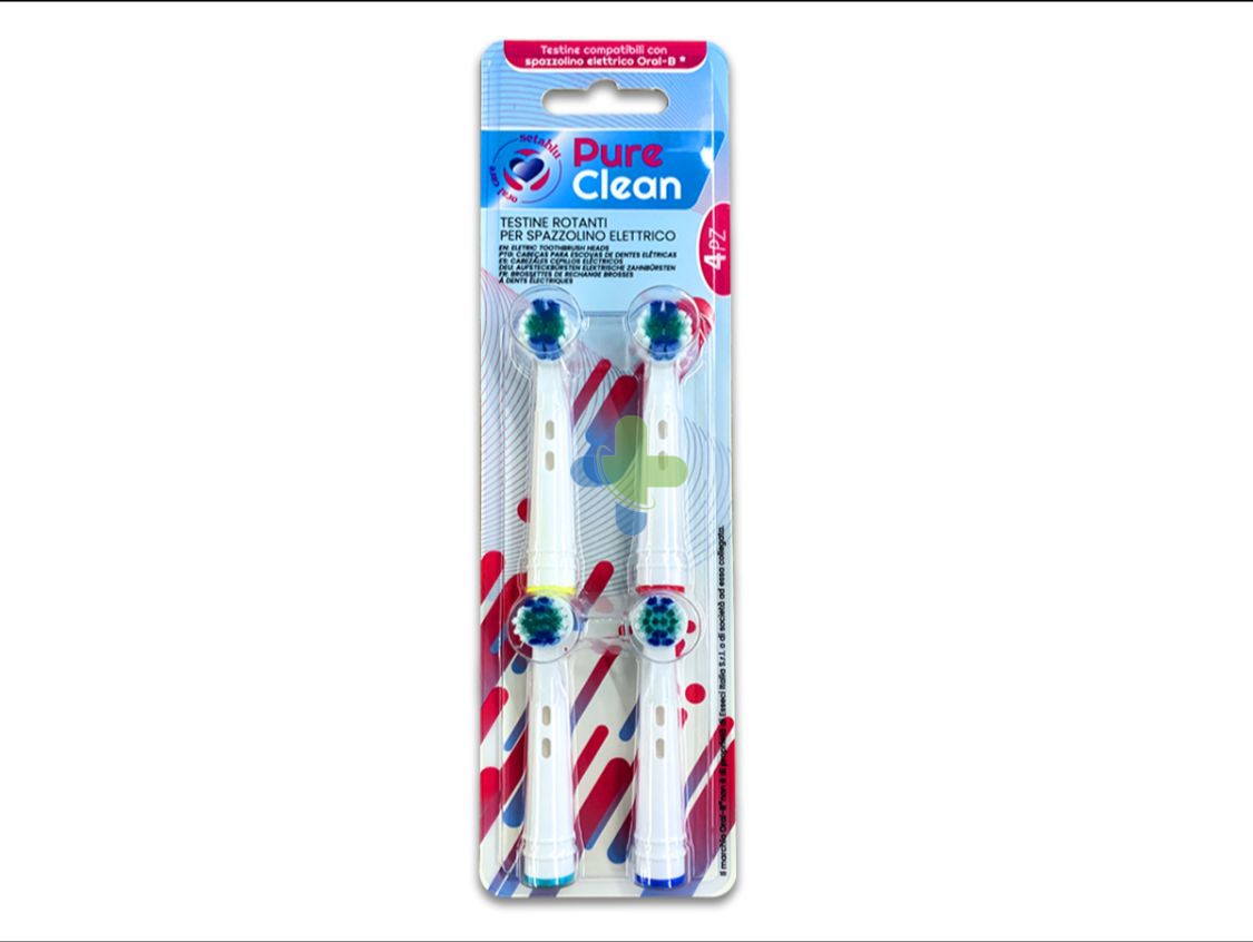 Testine rotanti per ORAL B 4 pezzi