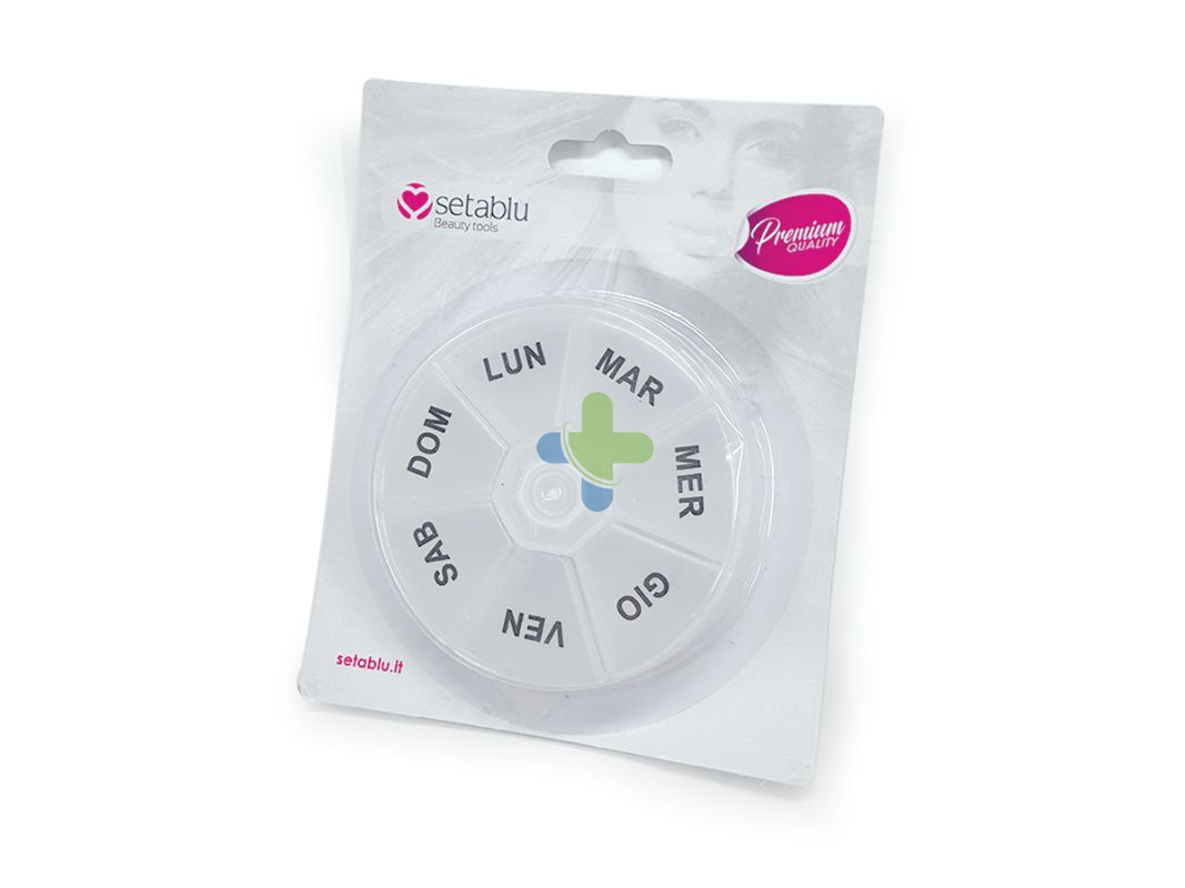 Setablu portapillola rotondo premium