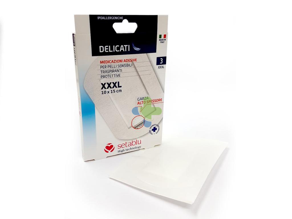 Setablu medicazioni adesive XXXL 10x15 cm 3 pezzi