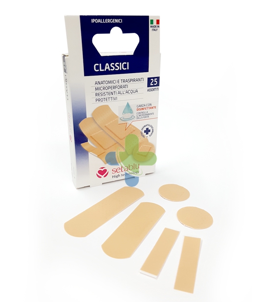 Setablu cerotti classici 25 pezzi assortiti