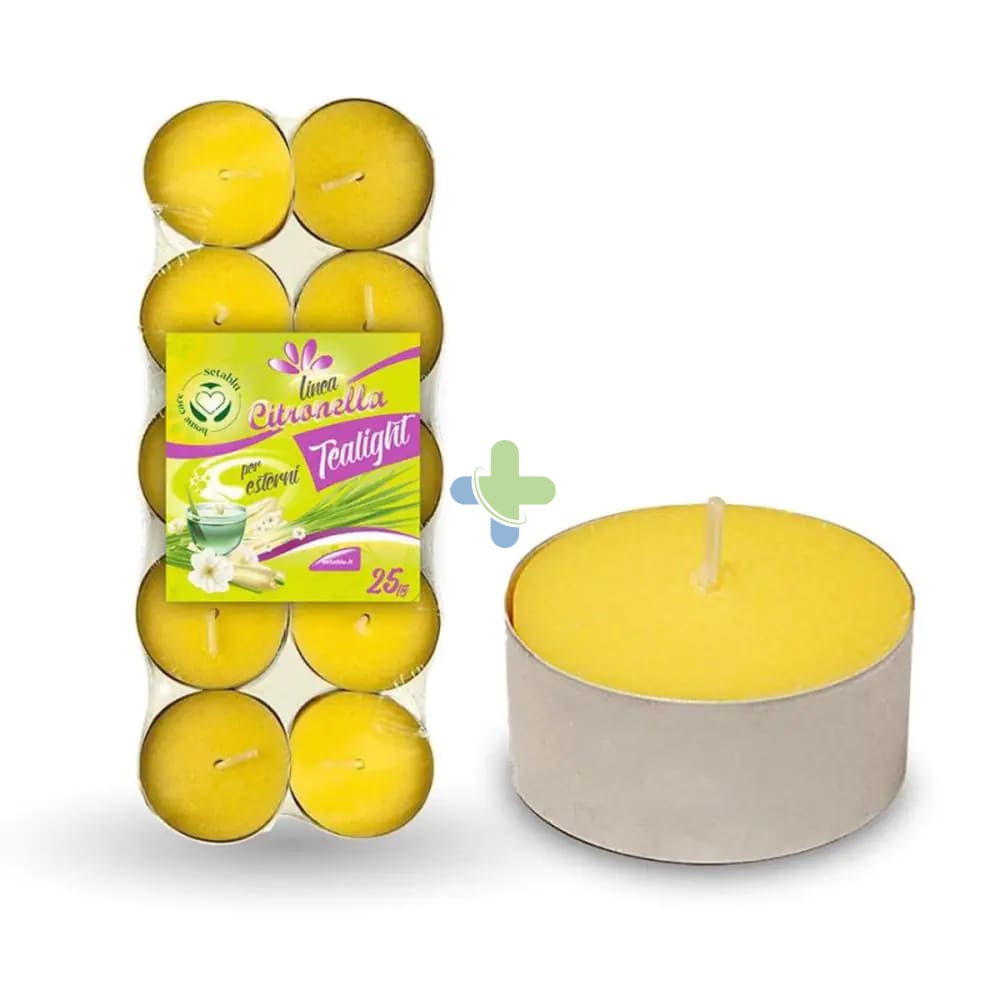 Setablu candele alla citronella 10 pz
