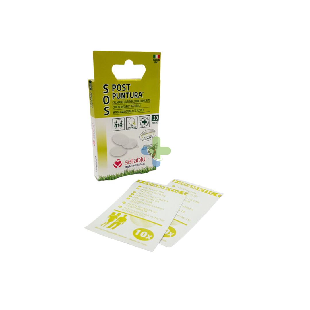 Setablu patches post puntura citronella 20 pz