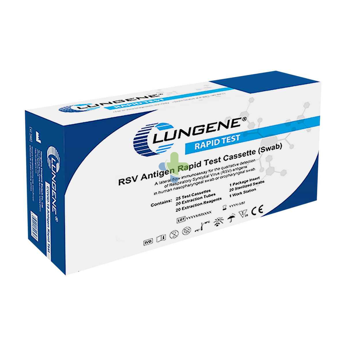 Clungene Tampone Antigenico  Sars-CoV2 kit 25 pezzi scad. 06/2026