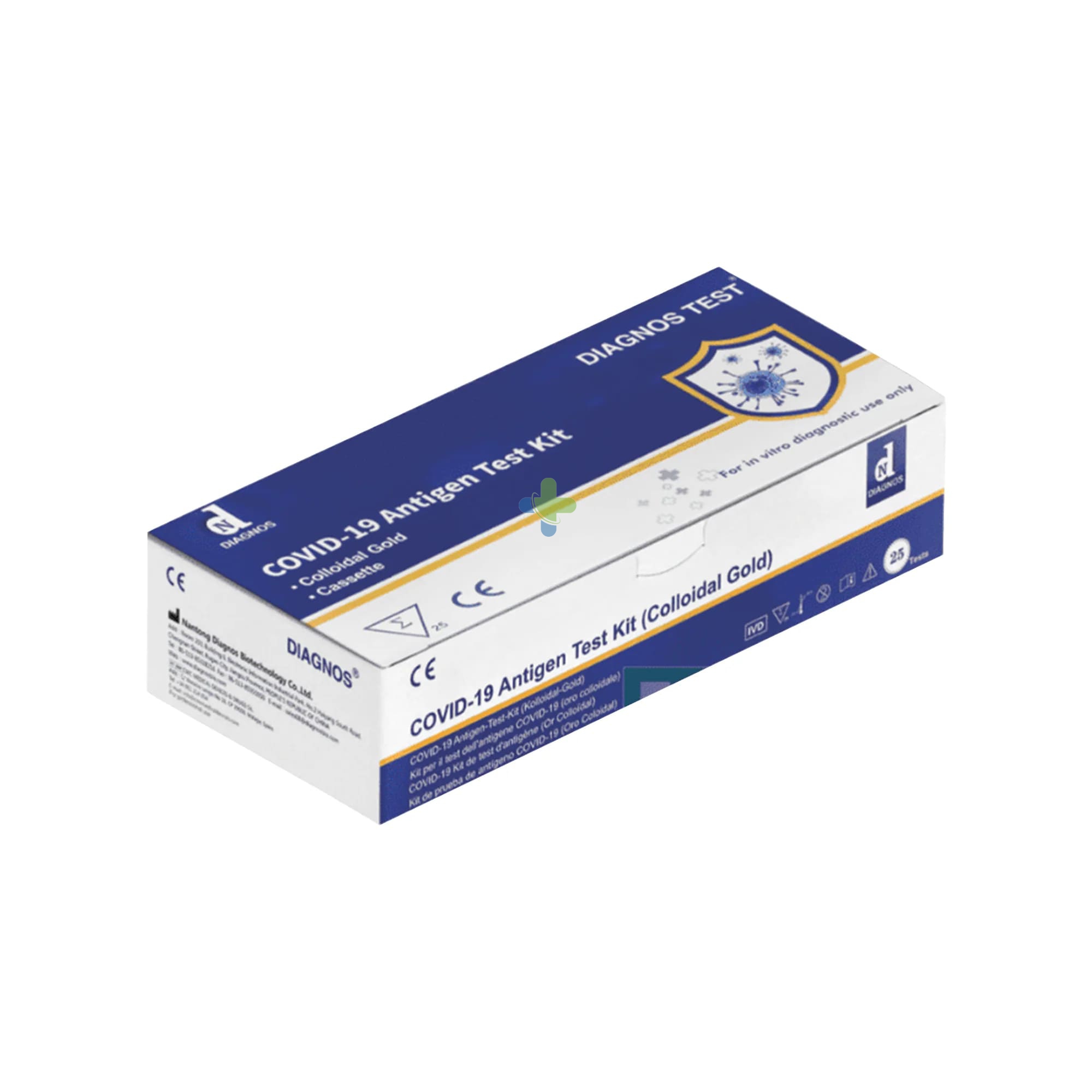 Diagnos test rapido covid-19 25 test