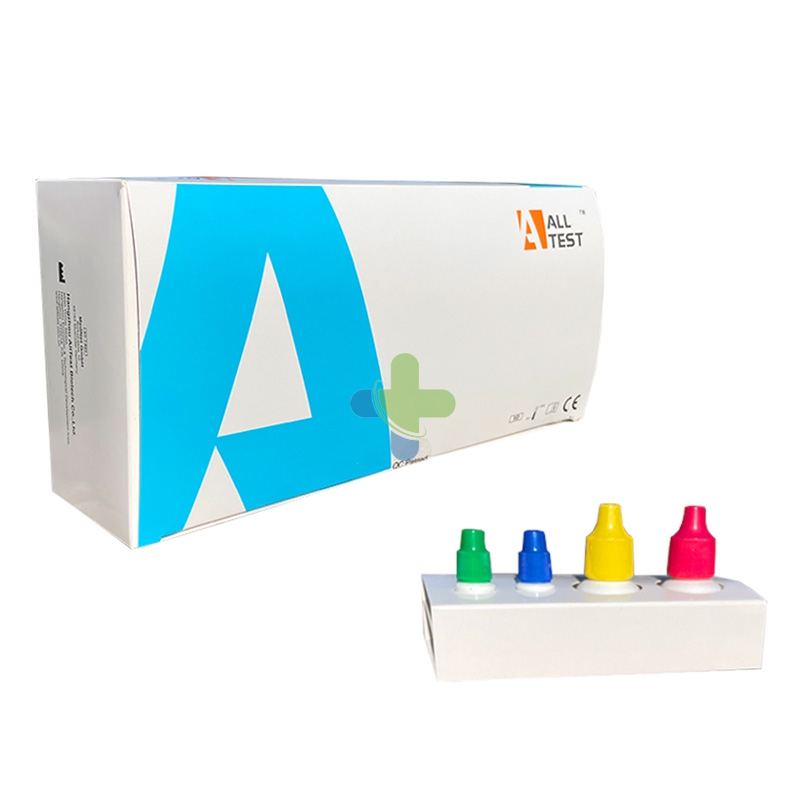 All Test Test Rapido Streptococco A Tampone Faringeo 25 Pezzi Uso Professionale