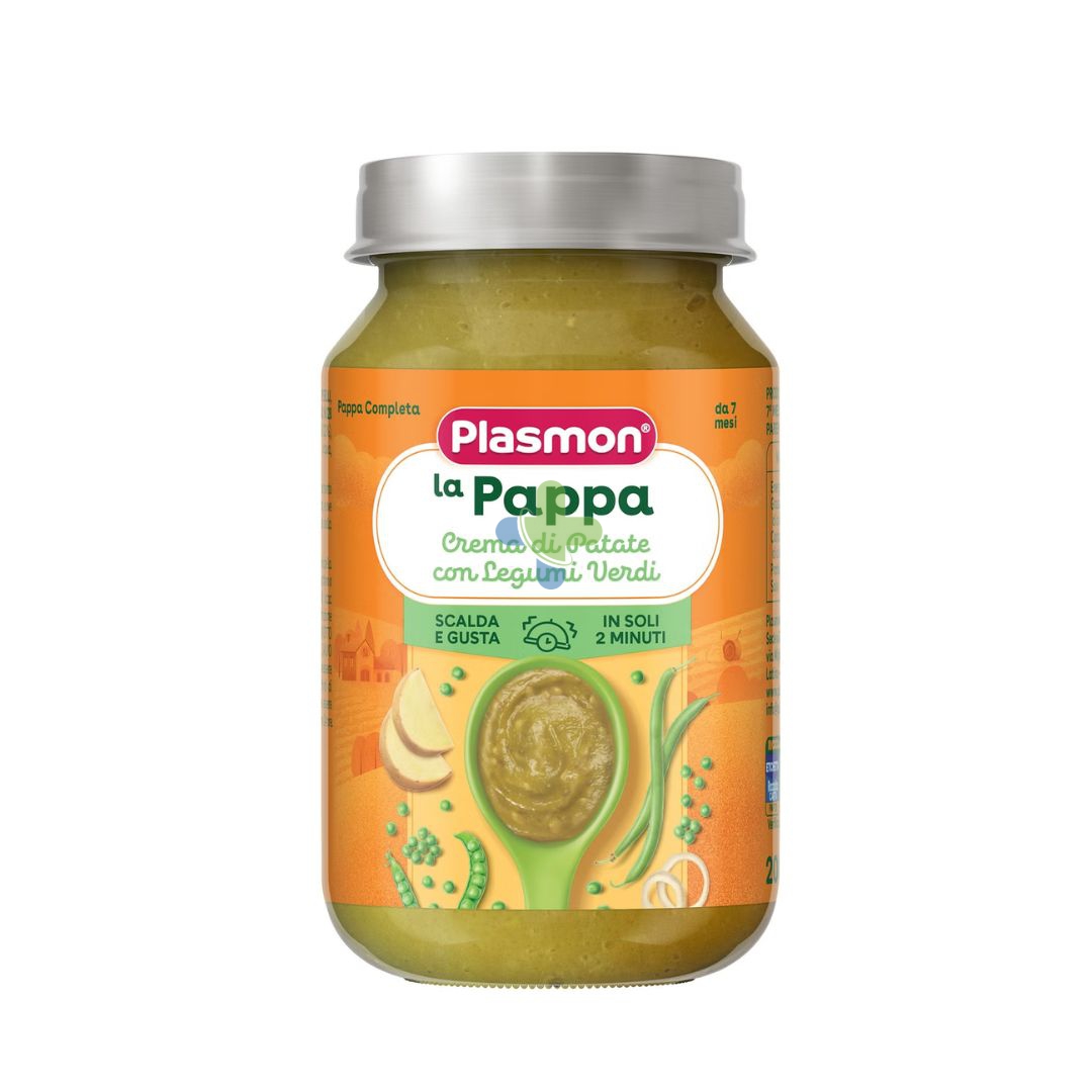 Plasmon La Pappa Crema di Patate con Legumi Verdi 200g