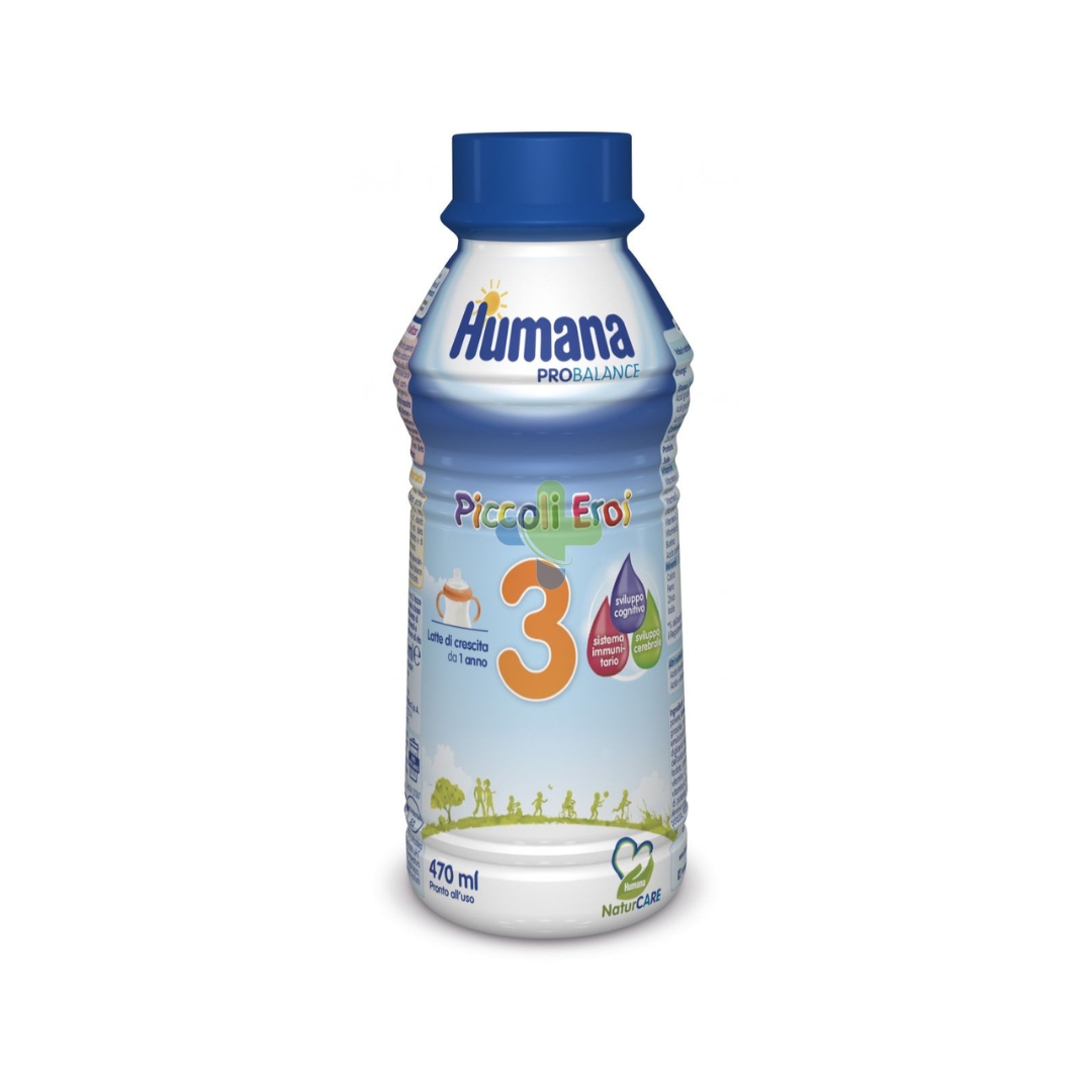 Humana 3 Latte Liquido di Crescita bottiglia 470ml