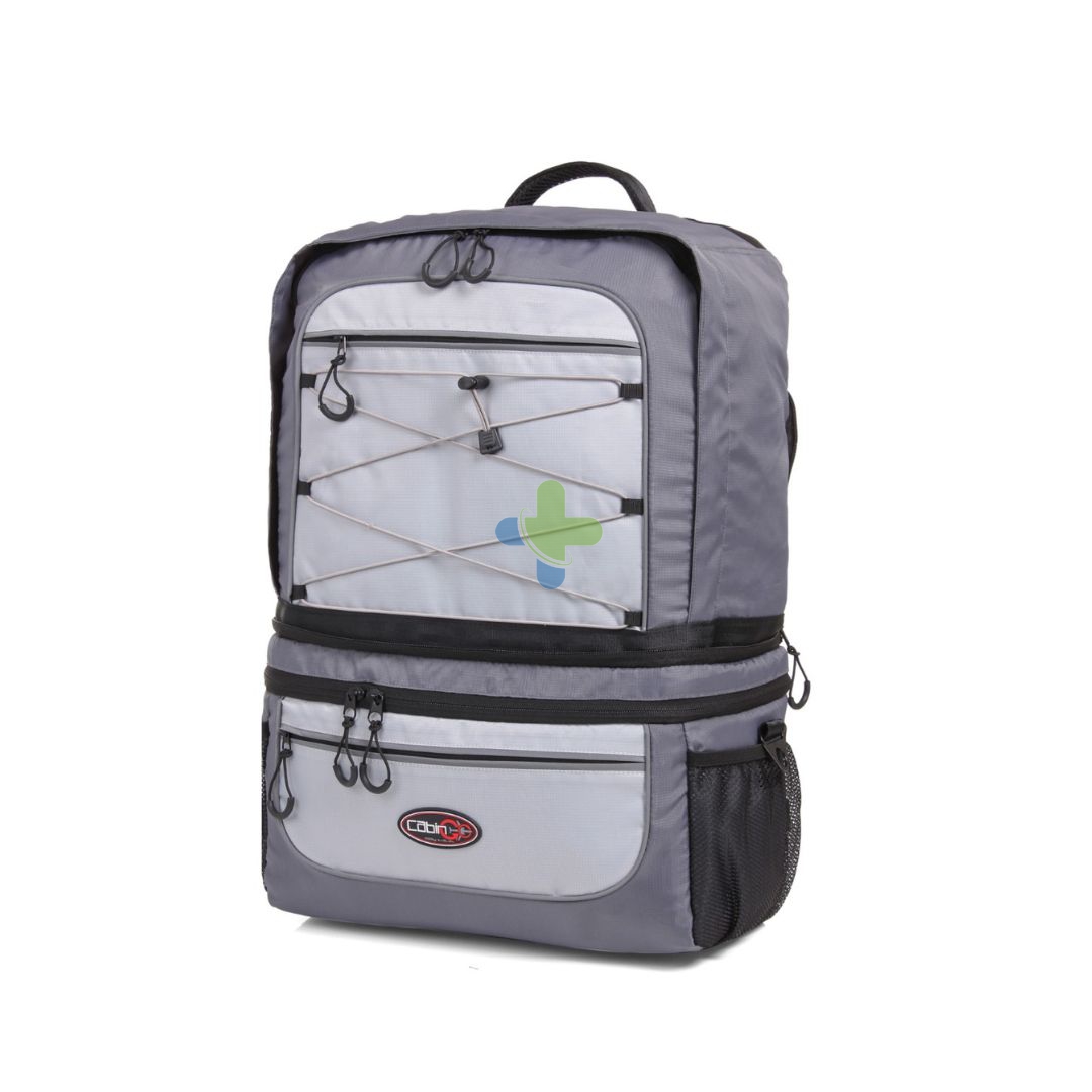 Cabin Go 5565 - Zaino da Cabina bagaglio a mano Trasformabile in Borsa - Grigio