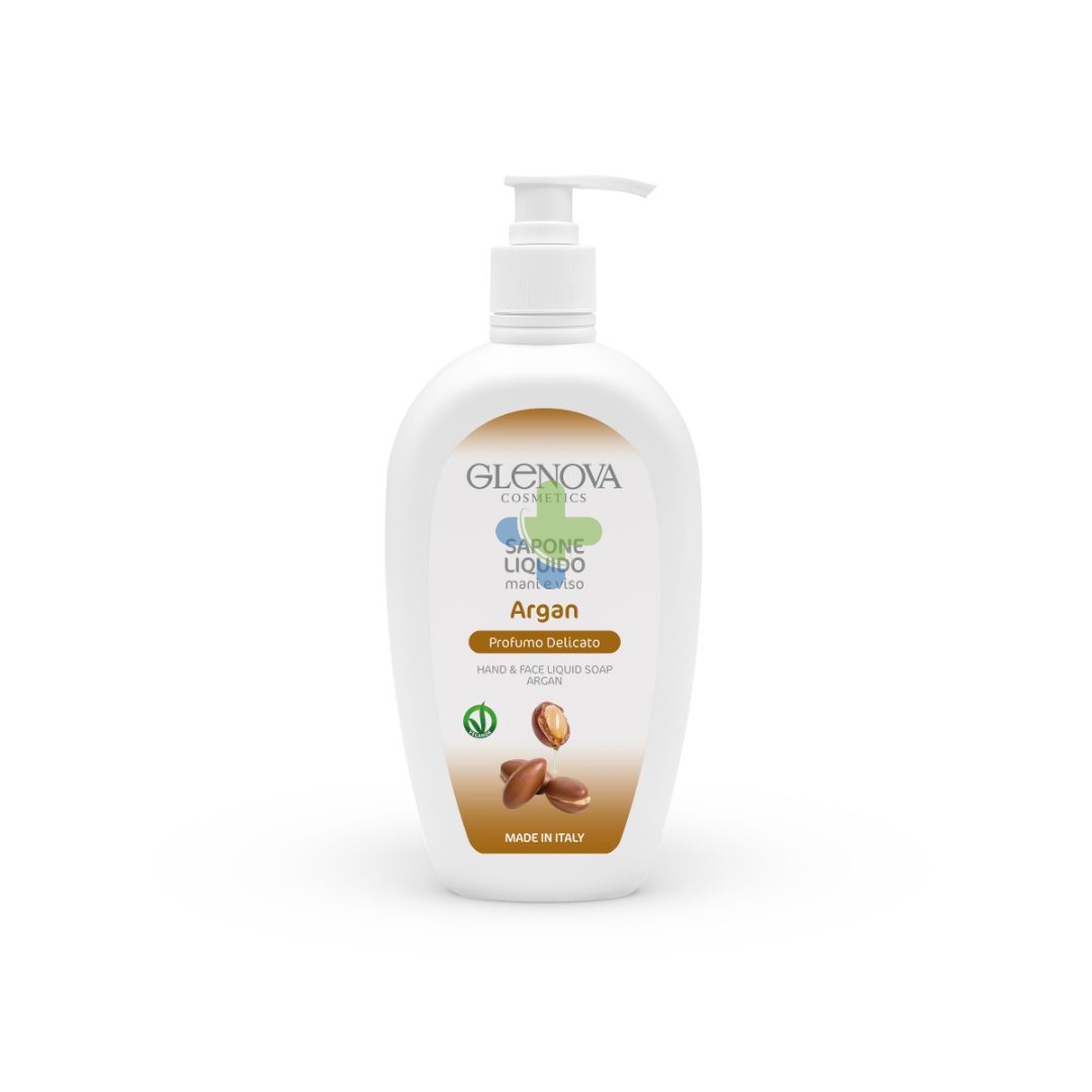 Glenova Sapone Liquido Mani e Viso Argan 500ml