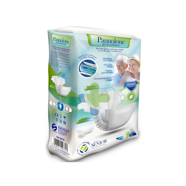 Setablu Pannolone per incontinenza taglia L 9 pezzi