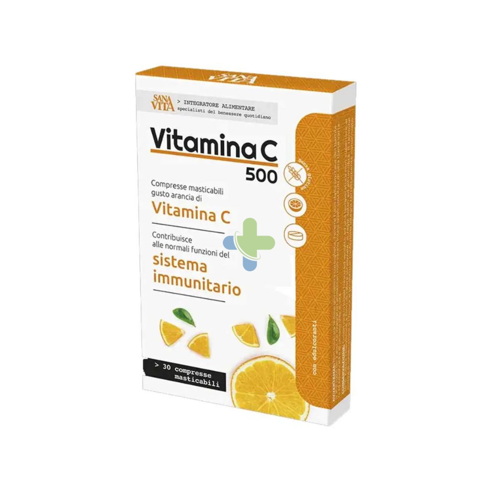 Paladin Pharma Sanavita Vitamina C Masticabile 30 Compresse Scadenza 10/25