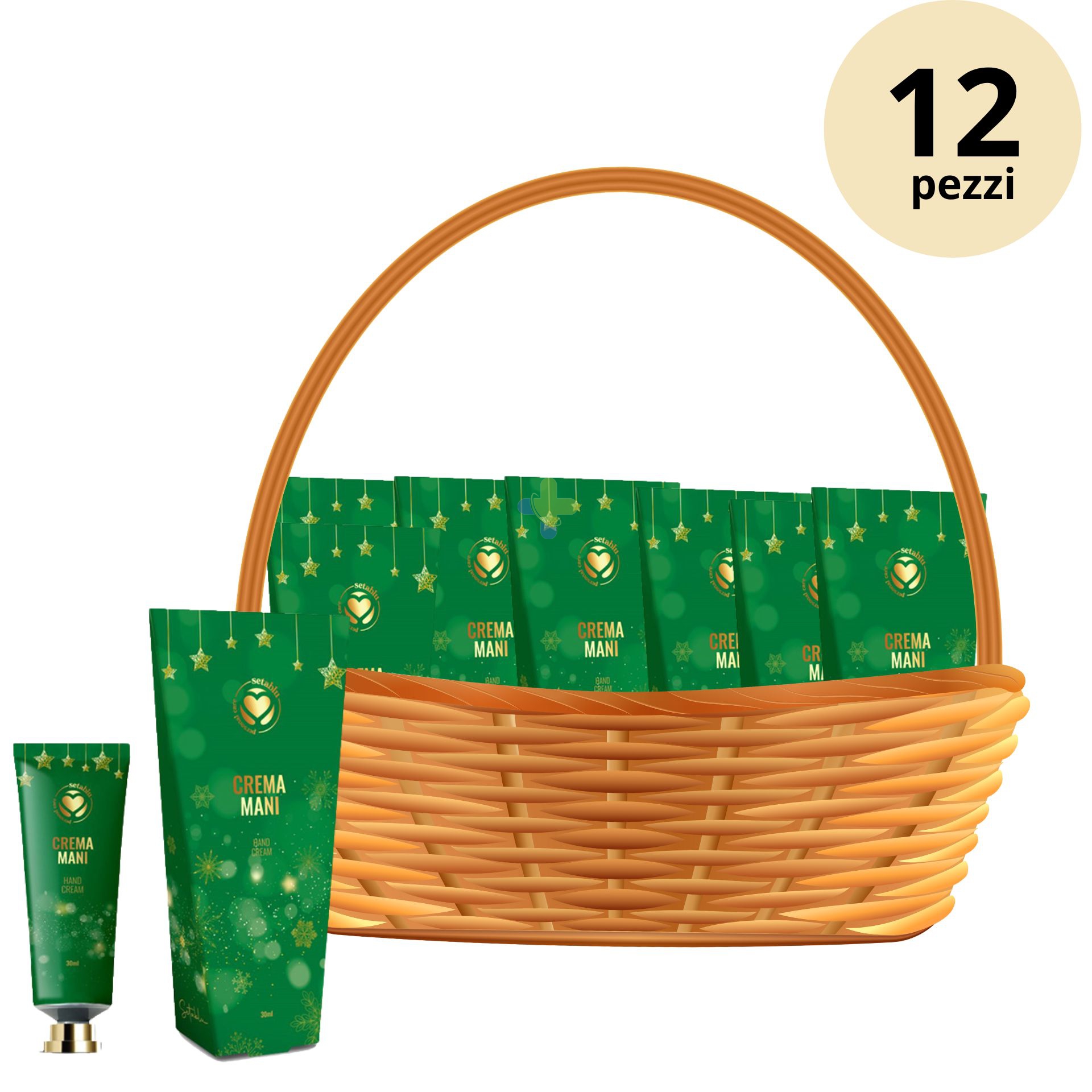 Setablu Crema mani 30 ml 12 pezzi idea regalo
