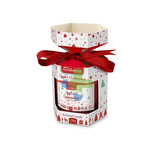 SetaBlu Candela Apple & Cinnamon 120g Idea Regalo