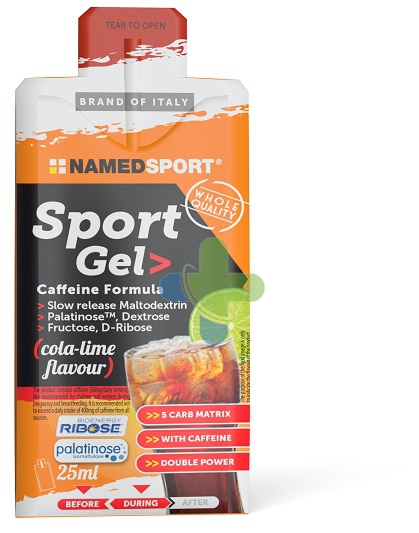 NAMED SPORT GEL> COLA LIME - 25ML