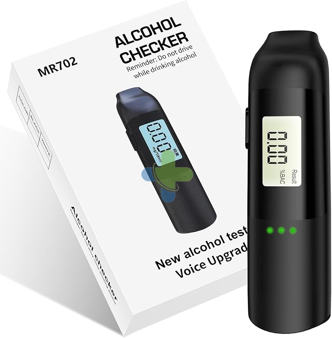 Rebirth Etilometro Ricaricabile per l'Alito Alcol Test