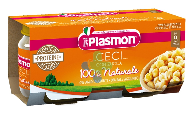 Plasmon Omogeneizzato di Ceci con Zucca