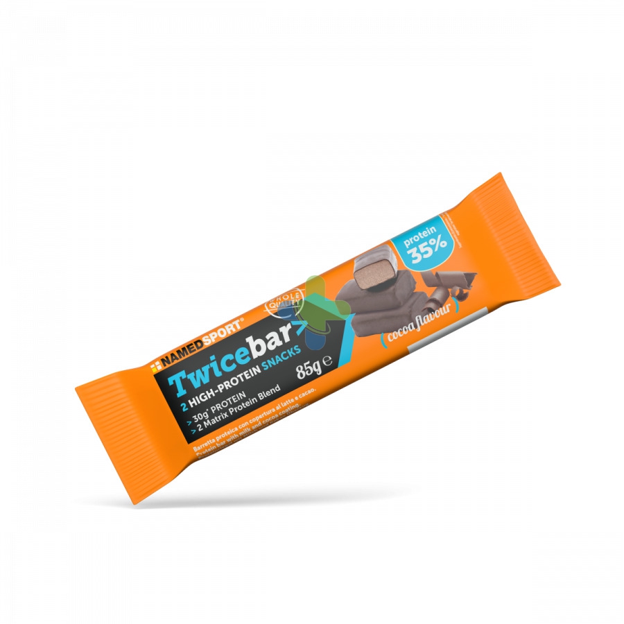 NAMED SPORT TWICEBAR> COCOA FLAVOUR - 85G