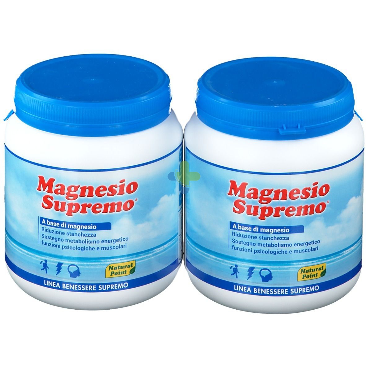 Natural Point Magnesio Supremo Duo Pack Confezione: 600 g Polvere