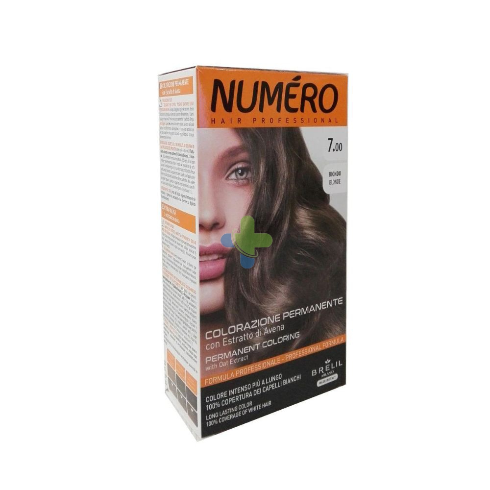 Numero Tinta Colorazione Permanente 7 Biondo