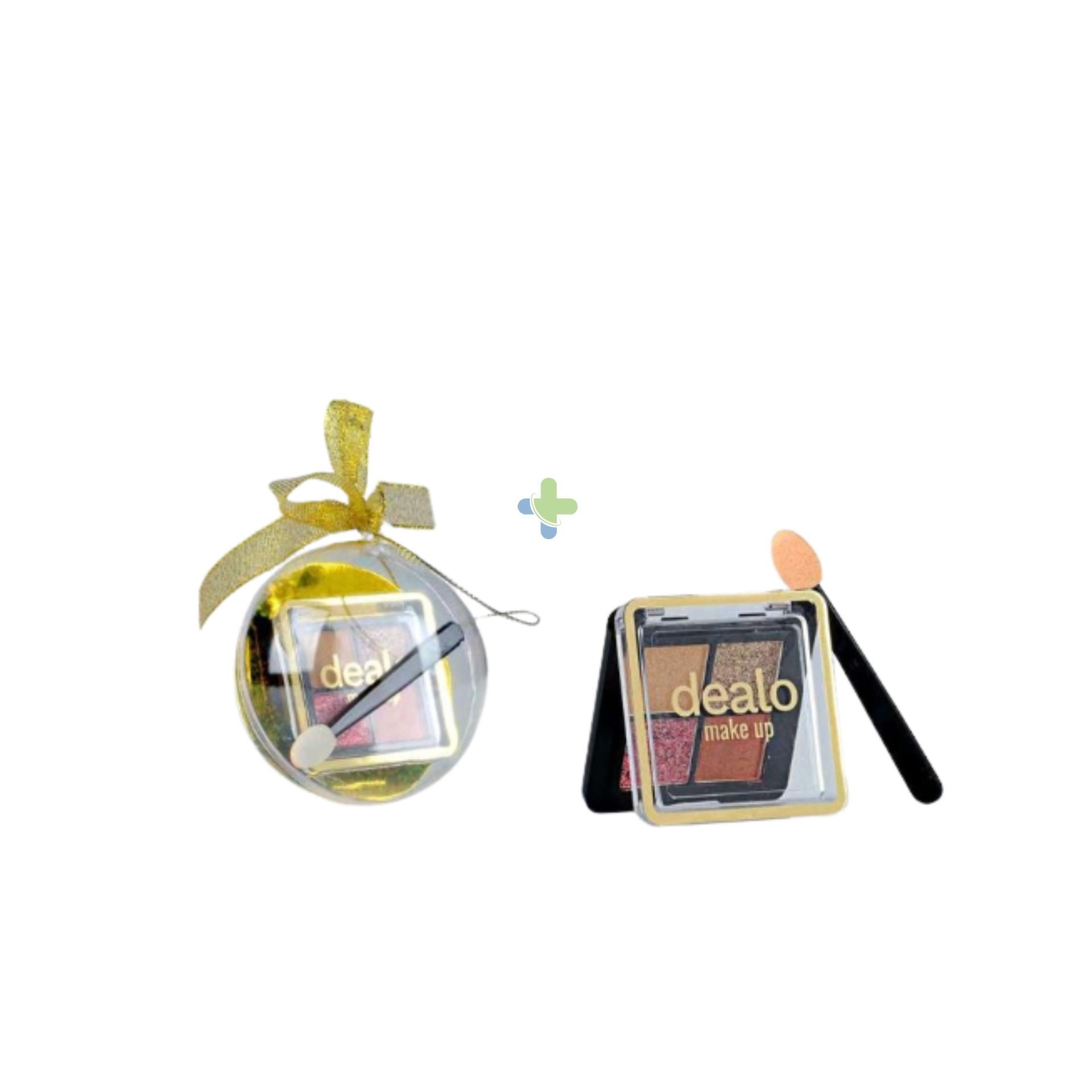 Dealo Make Up Mini Palette Ombretti con Applicatore Idea Regalo Natale