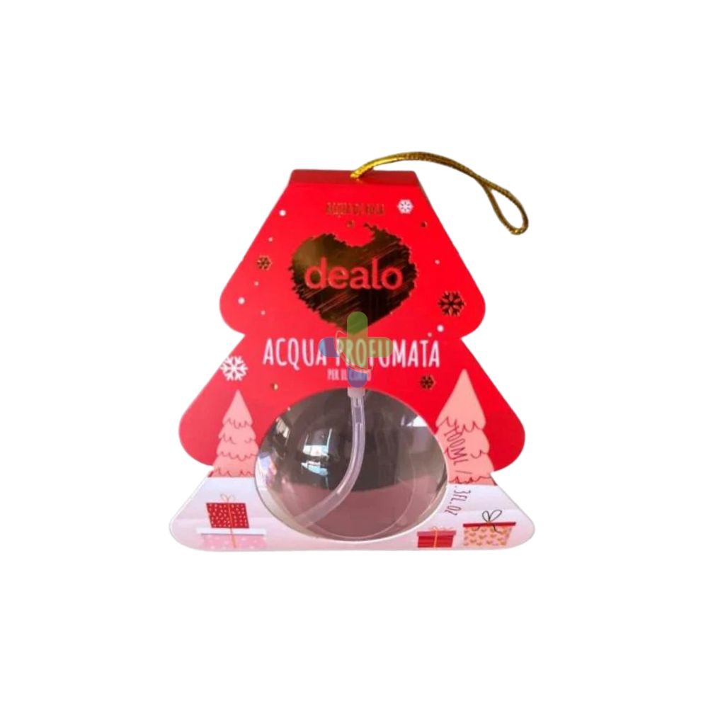 Dealo Acqua Profumata per il Corpo 100ml Confezione ad Albero Idea Regalo