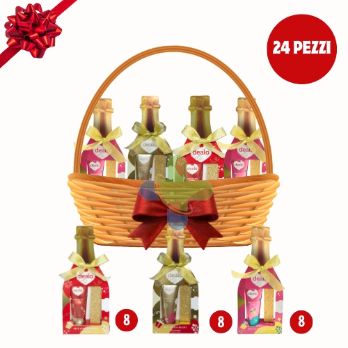 24 Dealo Set Regalo Crema Mani 30ml   Limetta Natalizia Idea Regalo