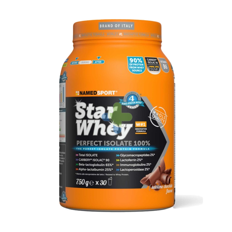 NAMED SPORT STAR WHEY ISOLATE SUBLIME CHOCOLATE - 750G
