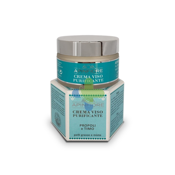 Apinfiore Crema Viso Purificante Propoli e Timo 50ml