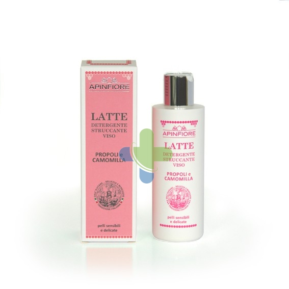 Apinfiore Latte Detergente Viso Struccante Propoli e Camomilla 200 ml