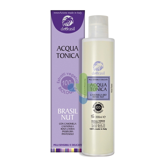 doBrasil Acqua Tonica Viso Brasil Nut Camomilla Calendula Rosa Canina 200ml