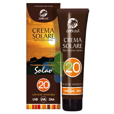 doBrasil Crema Solare Protettiva media Spf 20 150ml
