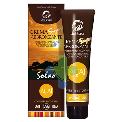 doBrasil Crema Solare Super Abbronzante Spf 6 150ml