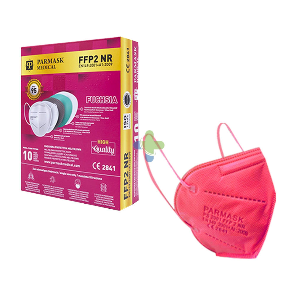 Parmask Mascherina Ffp2 Fucsia 1 pz