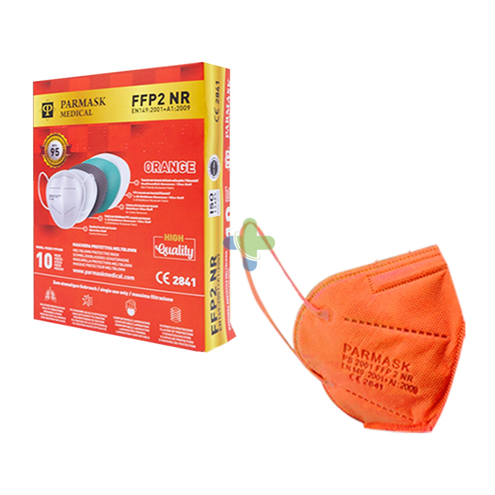 Parmask Mascherina Ffp2 Arancione 1 pz