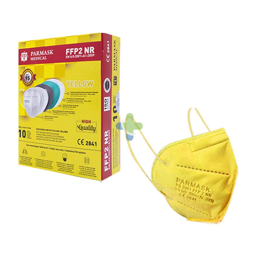 Parmask Mascherina Ffp2 Giallo 1 pz