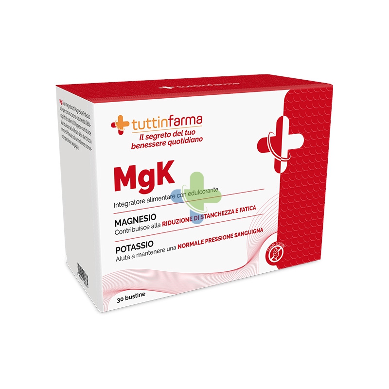 Tuttinfarma MGK Magnesio e Potassio 30 Bustine Scadenza 30 Settembre