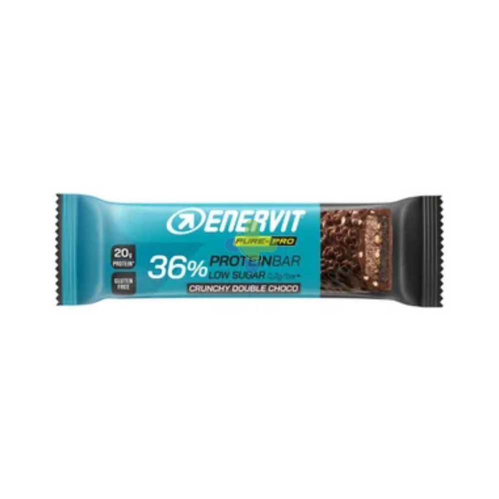 Enervit Pure Pro Bar 36% Double Choco 55 G Senza Glutine