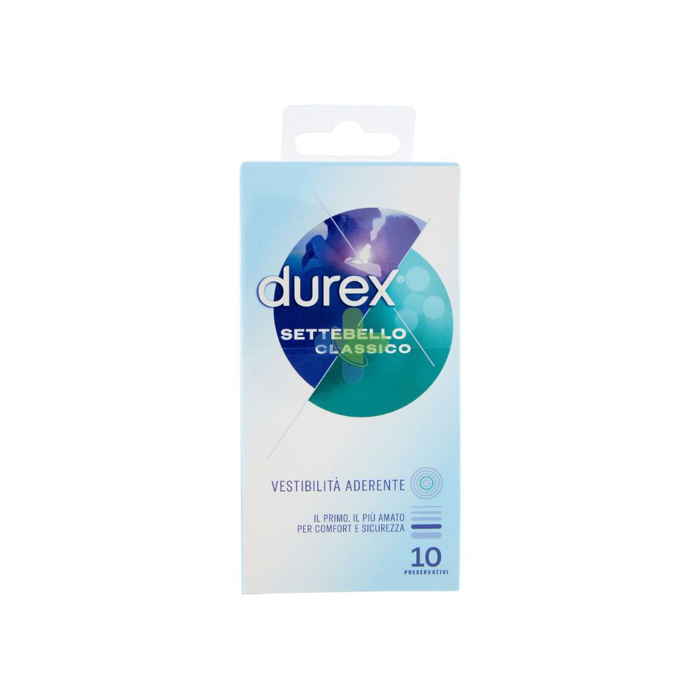 Durex Preservativi Settebello Classico 10 Profilattici
