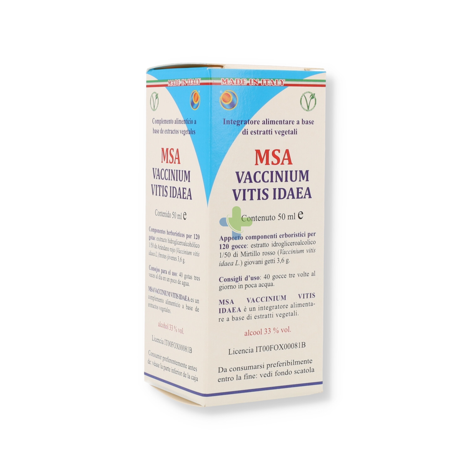Herboplanet Msa Vacc Vitis Idaea 50ml