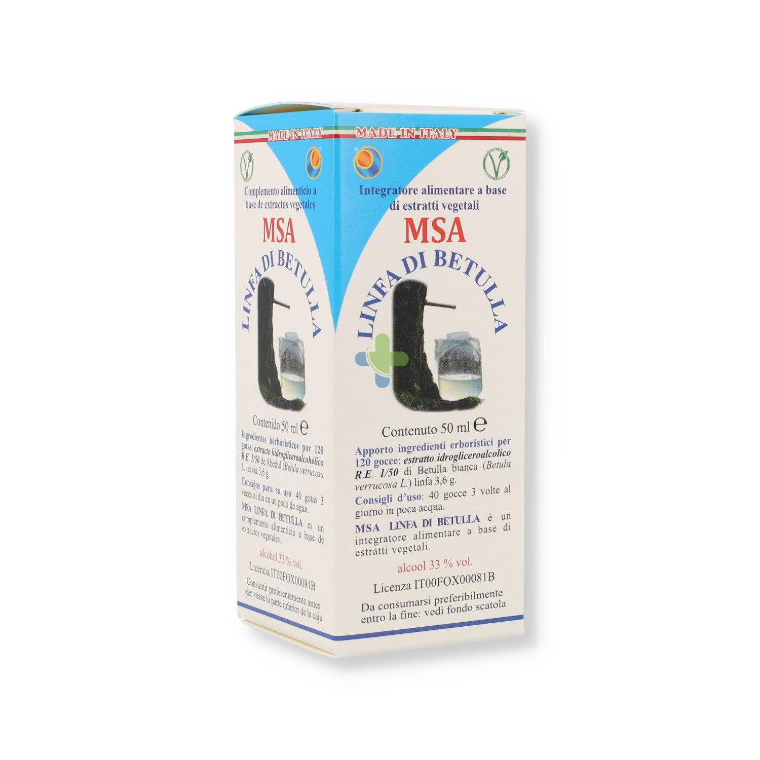 Herboplanet Msa Linfa Betulla 50ml