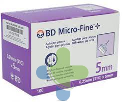 Corman Bd Microfine Ago G31 5mm 100pz