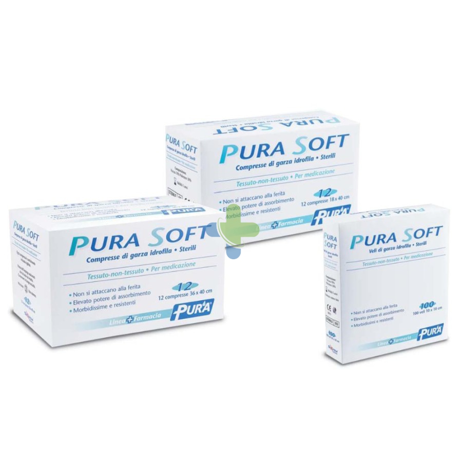 Sixtem Life Pura Soft Garza 10x10cm 100pz