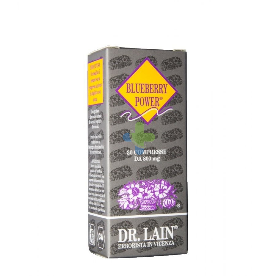 Dr.lain Blueberry Power Alim Nat 30cpr