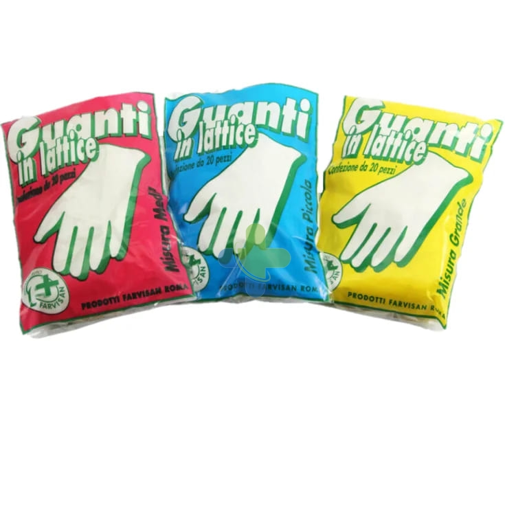 Farvisan Guanto Latt Pic 20pz