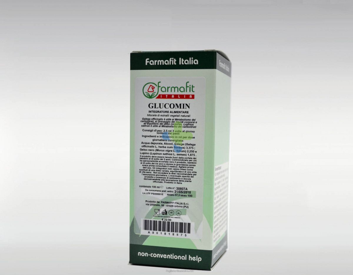 Pharmafit Agt  Soc.agricola Glucomin Gtt 100ml