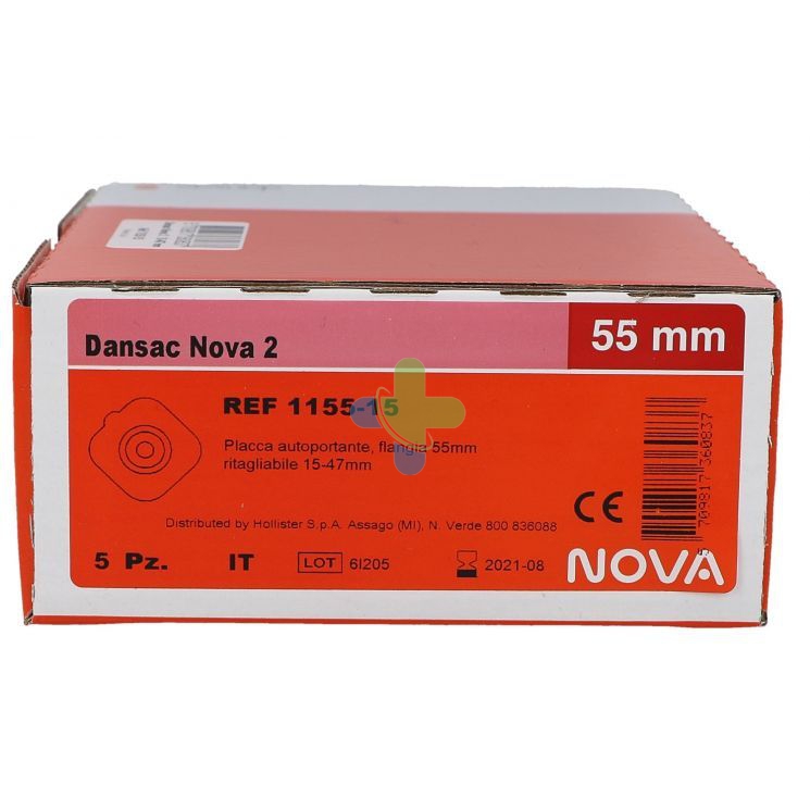 Hollister Dansac Nova2 55 Foro 15/47 5pz