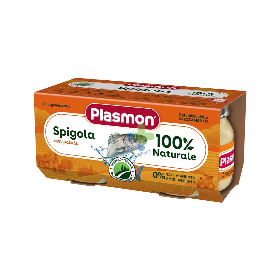 Plasmon Omogeneizzato al Pesce con Spigola e Patate 2x80g
